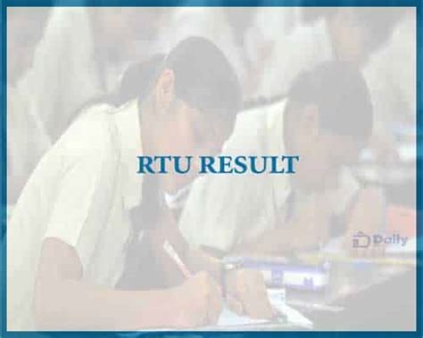 rtu old results|rtu 5th sem result 2022.